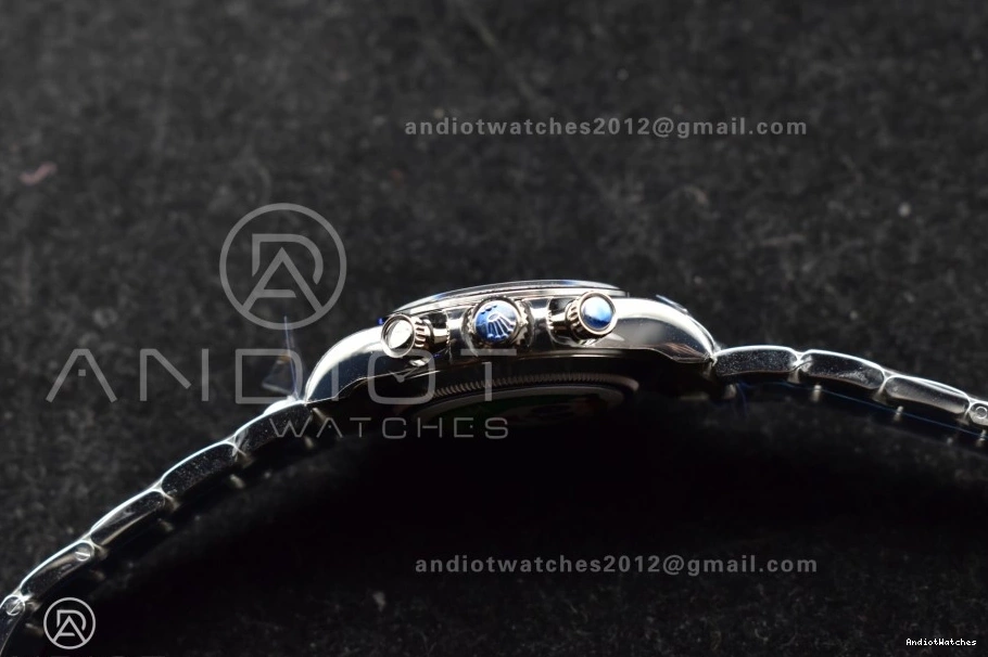 SS Bracelet Best 751 904L Stretchable Edition 116509 BTF 1:1 Daytona Case Dial Blue SA and 0420